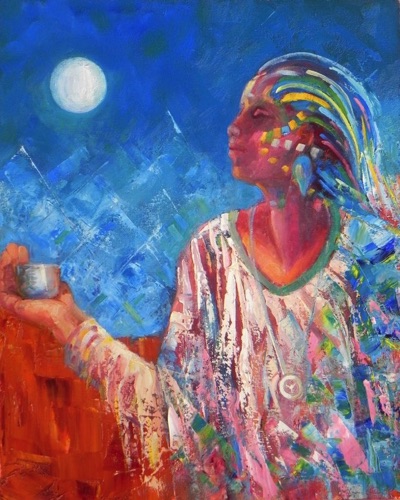 La Shamana
50 x 40 cm
$620